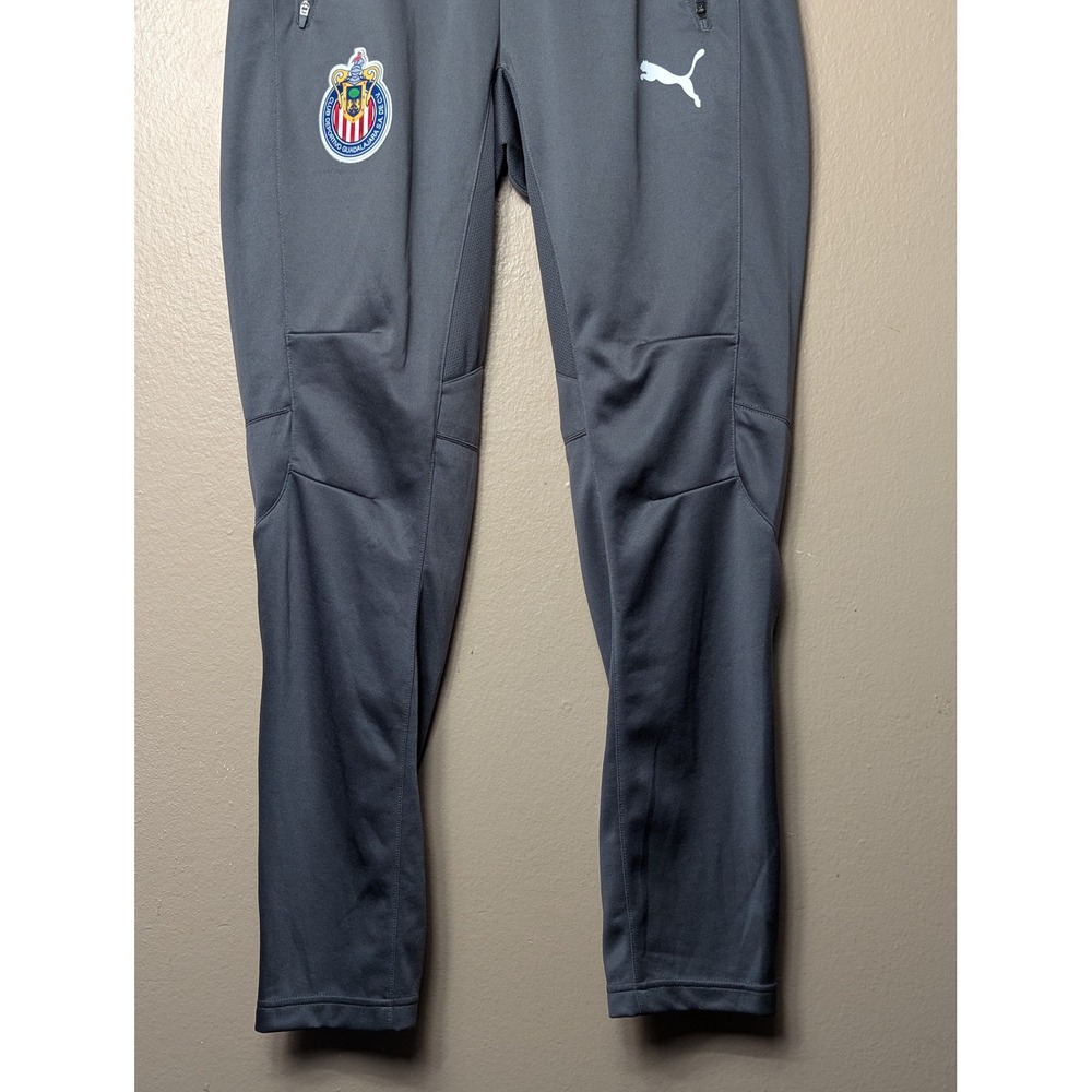 Puma Chivas Guadalajara Training Pants‎ Men Medium Grey Soccer Athletic - Picture 7 of 16